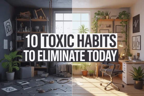 discarding unhealthy habits symbolically