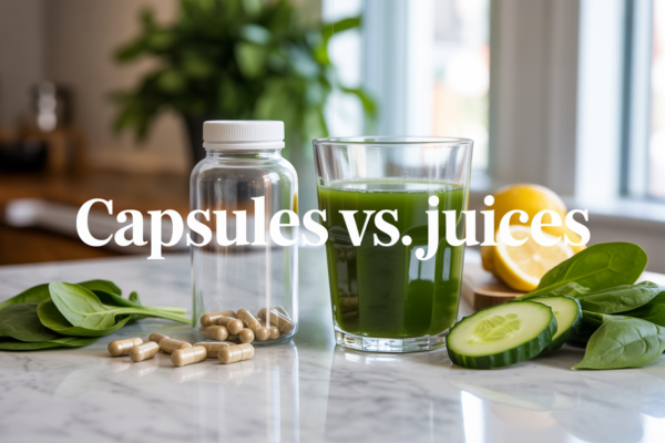 Detoxing with Capsules vs. Juices