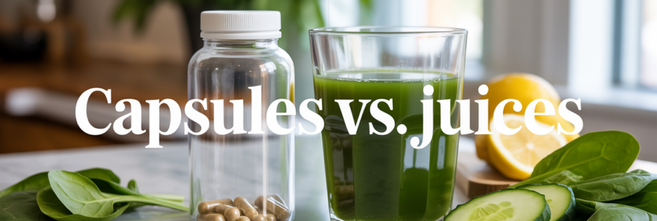 Detoxing with Capsules vs. Juices